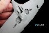Quinta Studio QD48034 P-39Q/N 3D-Printed & coloured Interior on decal paper (for Hasegawa kit) 1/48